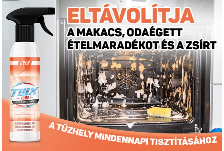 TWX® Home Oven - Gőzmentes tisztítószer tűzhelyhez és főzőlaphoz 300 ml