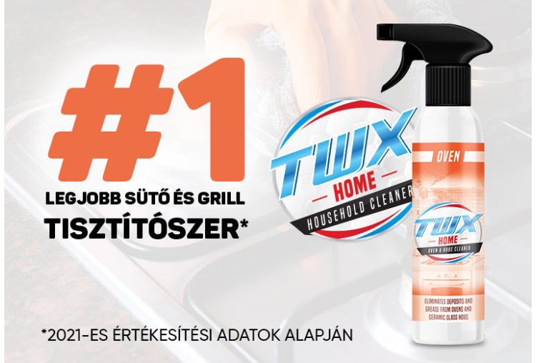 TWX® Home Oven - Gőzmentes tisztítószer tűzhelyhez és főzőlaphoz 300 ml