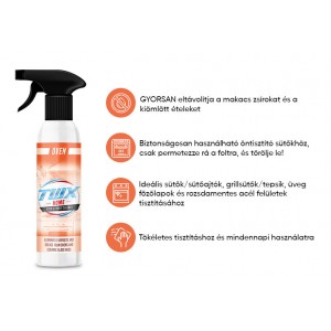 TWX® Home Oven - Gőzmentes tisztítószer tűzhelyhez és főzőlaphoz 300 ml